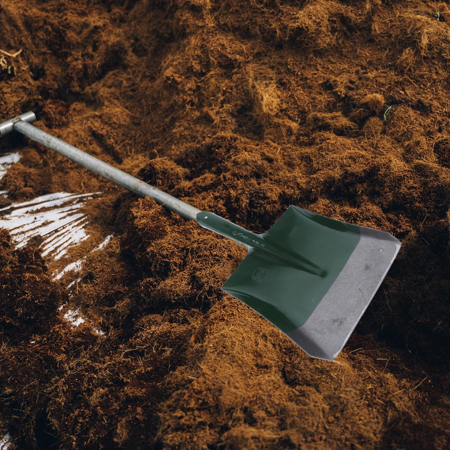 Steel Garden Shovel Replacement Head with Wide Flat Smooth Surface