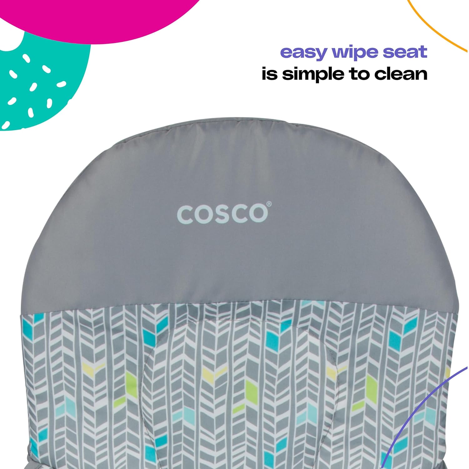Cosco Kids Simple Fold High Chair, Lula