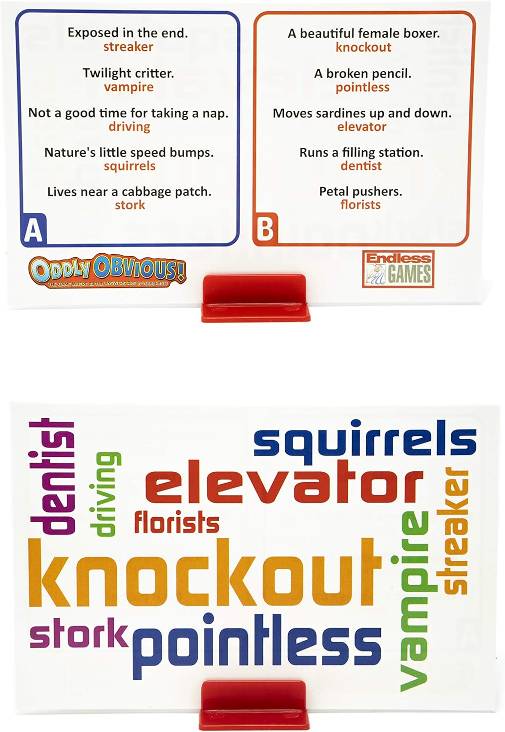 Endless Games Oddly Obvious! Card Game - Party Game Where The Answers are in Your Face