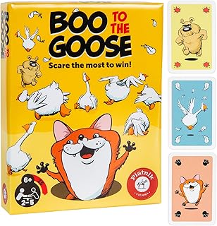 Boo to The Goose – Fast-Paced Strategic Card Game for 2-6 Players – Bluff, Reveal & Collect The Most Geese – Fun Family Game for Kids and Adults Ages 8+