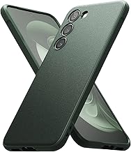 Ringke Onyx Case Compatible with Samsung Galaxy S23 5G (2023), TPU Corner Protection, Shockproof, Thin, Scratch-Resistant Mobile Phone Case for Galaxy S23, Dark Green