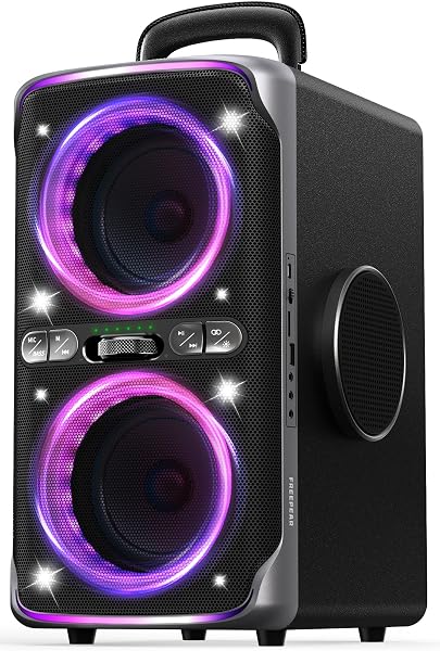 The Ultimate 240W Party Box with Lights and Surround Sound