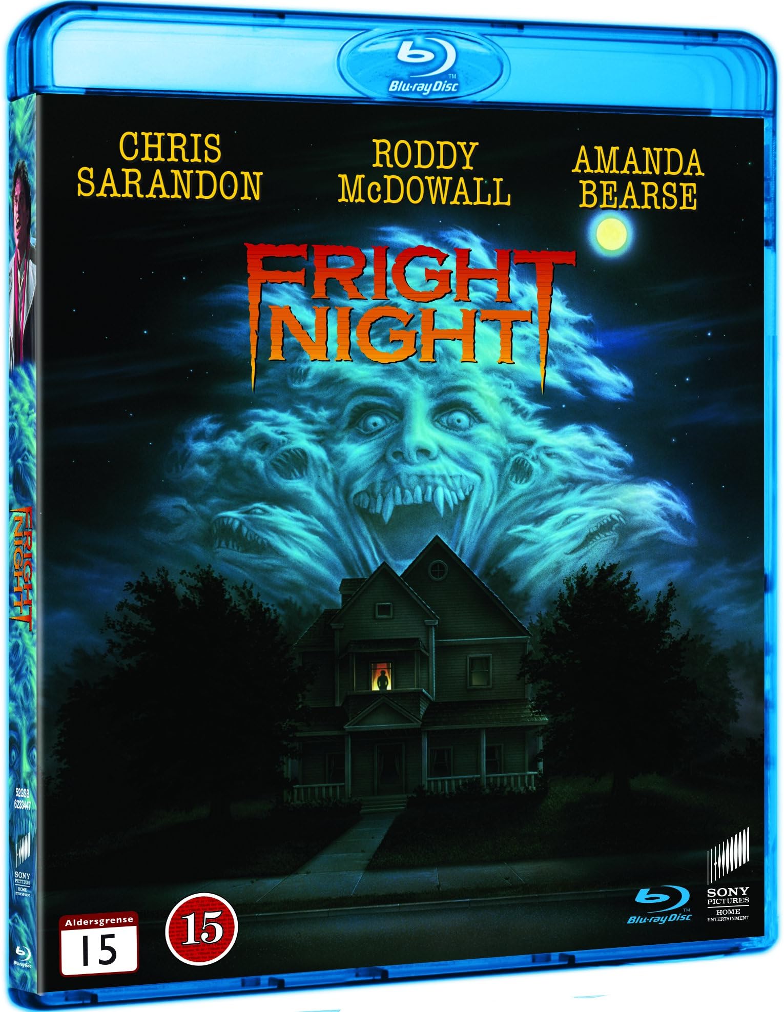 Fright Night [1985][Region Free][Nordic Import] Blu Ray