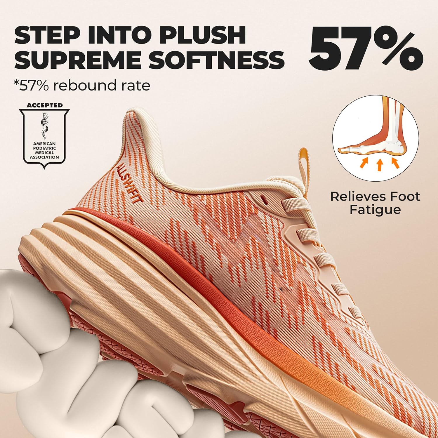 Women's Slip On Walking Shoes Hands-Free Cushion Running Tennis ActiveSolid Non-Slip Comfortable Workout Gym Athletic Fashion Sneakers - Image 4