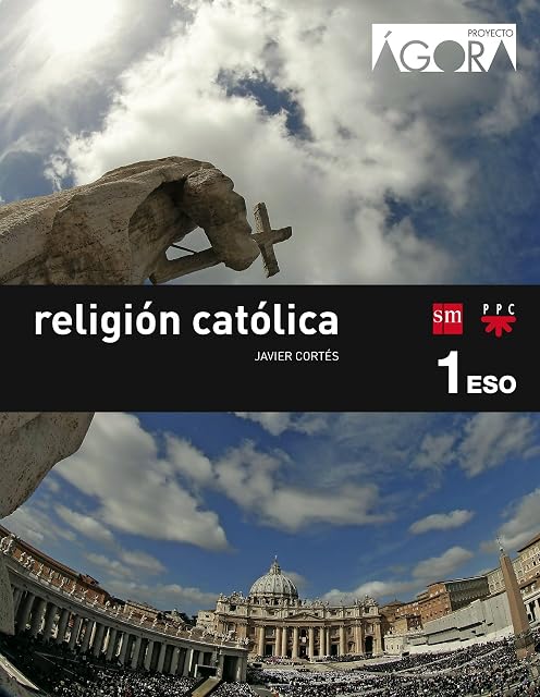 Portada de Religión 1º ESO Agora Saba Ed 2015