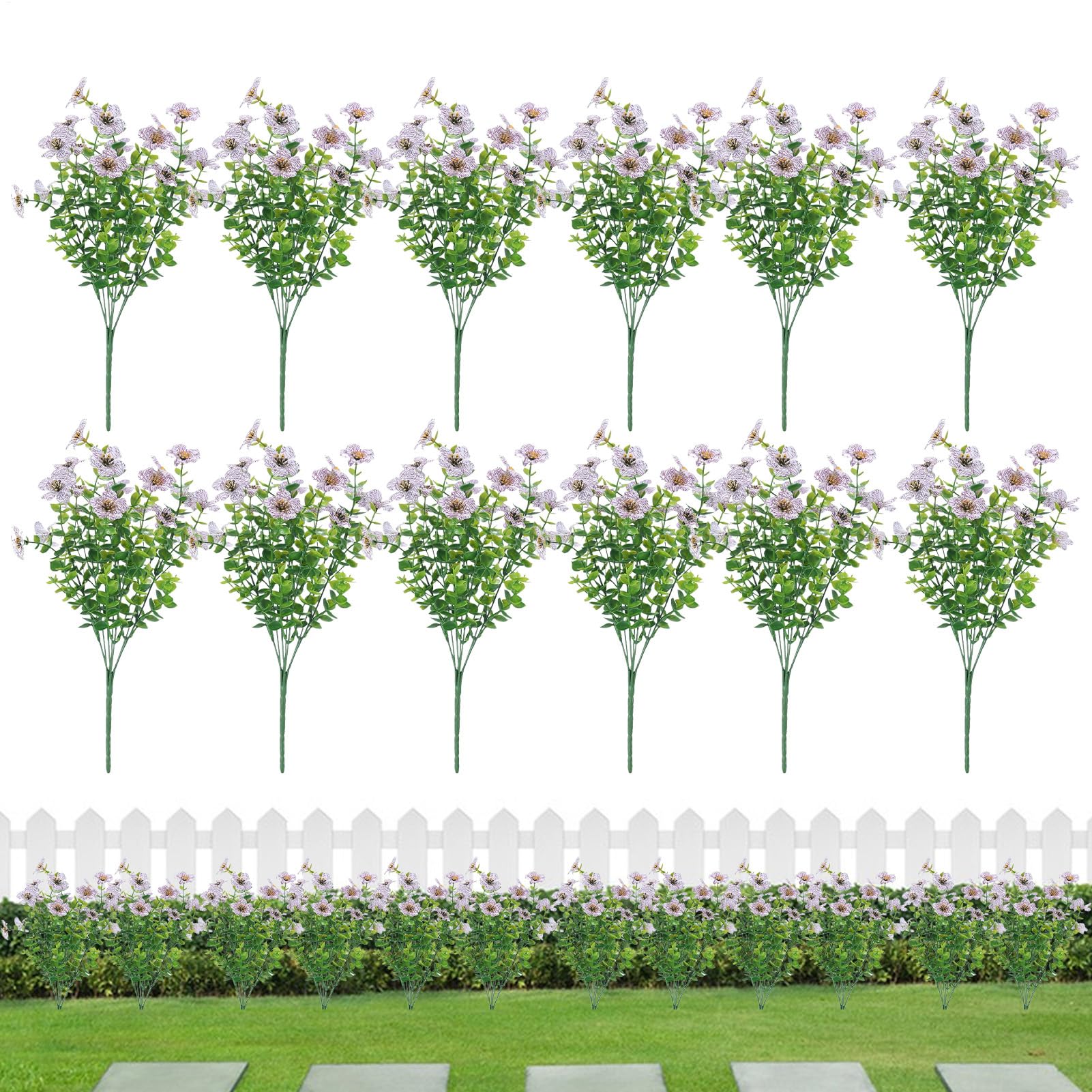 Fleurs artificielles pour l'extérieur sublimant votre balcon et terrasse en toute saison