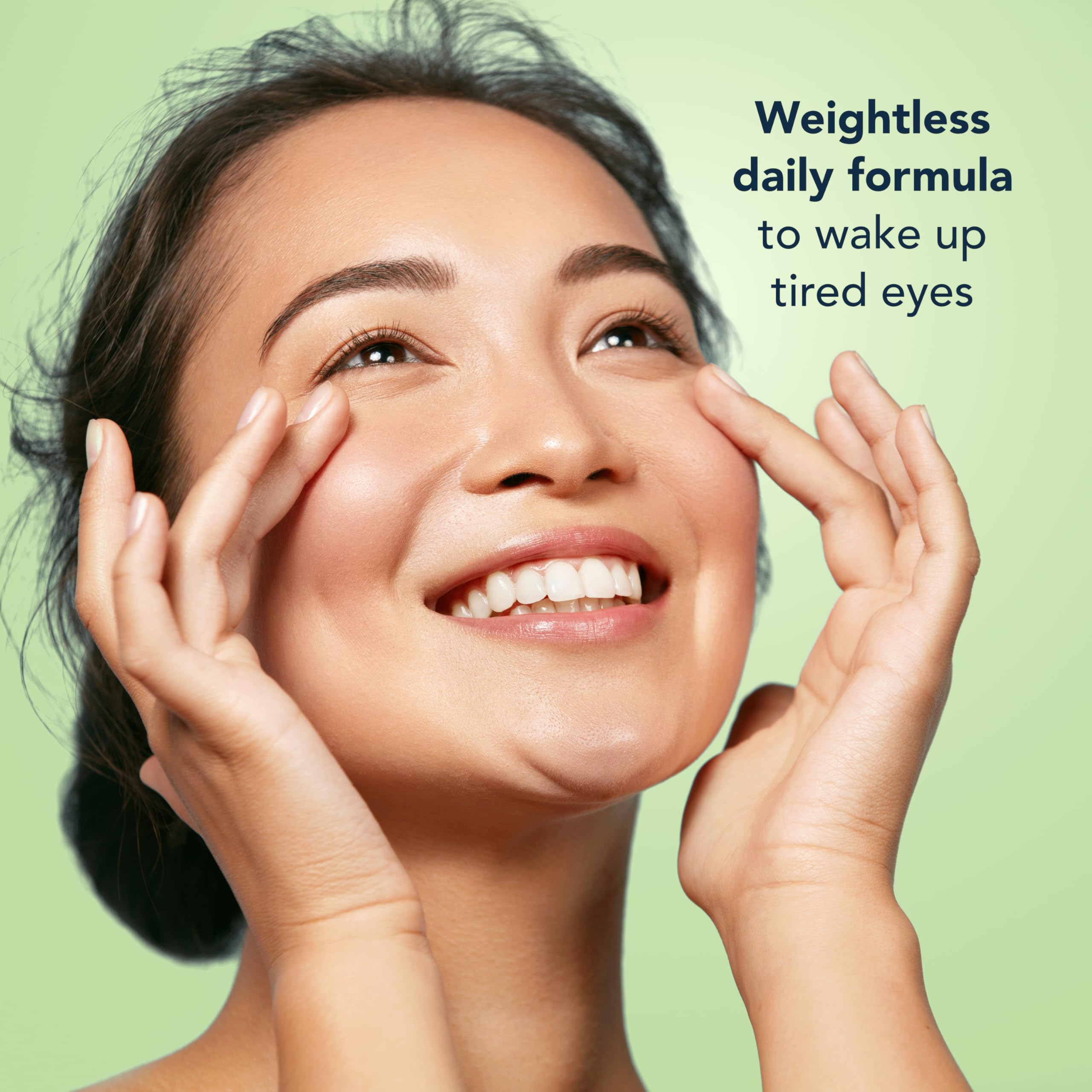 Crema coreana de ojos con cafeína con vitamina C para ojeras, 0.5 onzas líquidas, tratamiento para ojeras debajo de los ojos, crema antienvejecimiento para ojos hinchados 2