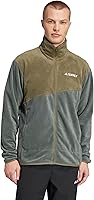 adidas Men's Terrex Multi Full-Zip Fleece Hiking Jacket - Breathable, Recycled Warmth for Trails