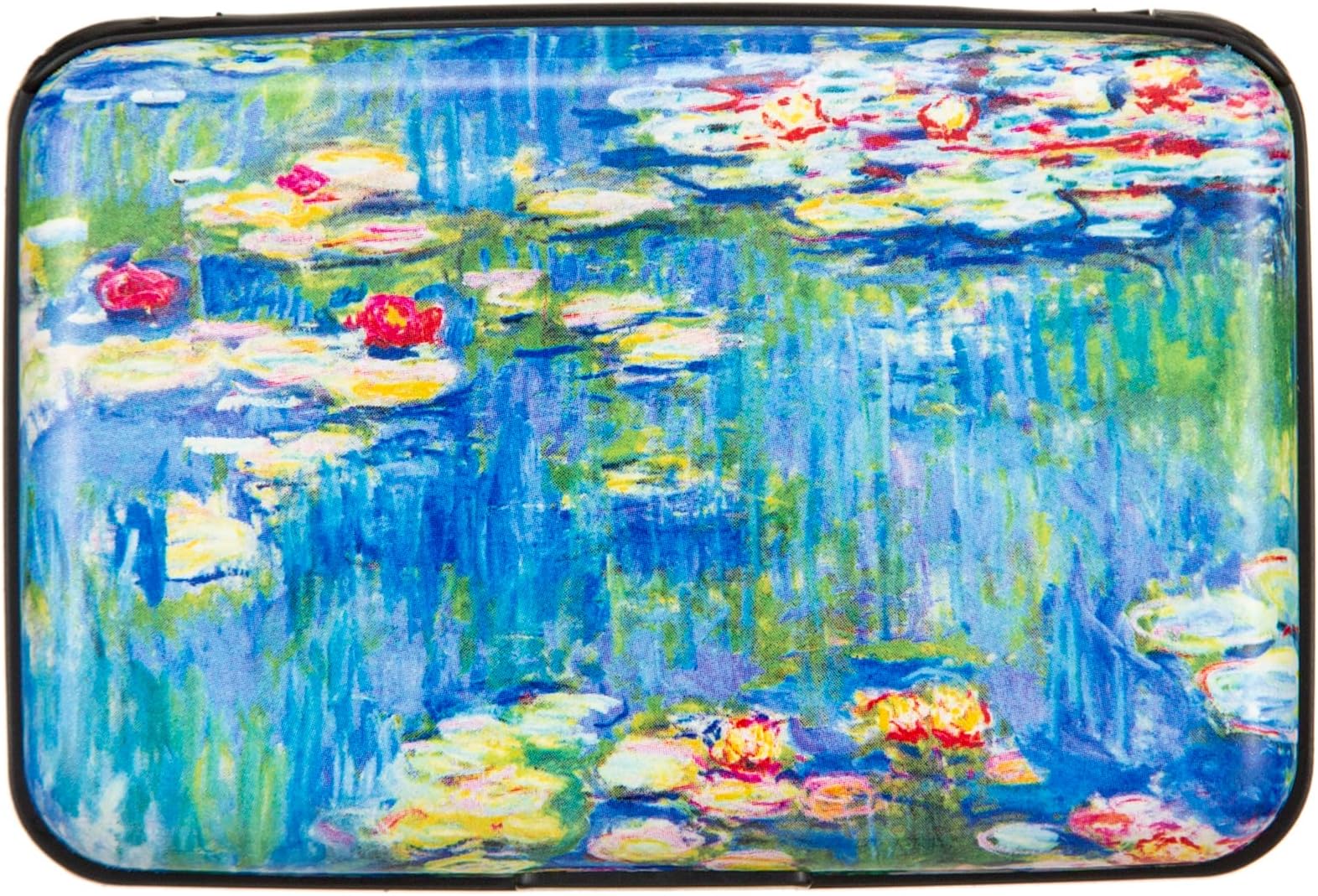 Credit Card Holder Small RFID Blocking Metal Slim Mini Aluminum Hard Case for Women Men