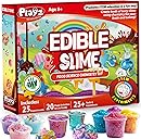 Playz Edible Slime Candy Making Science Kit for Kids Ages 8-12 Years Old - Food Science Chemistry Kid Science Kit with 25 Experiments to Make Slime Chocolates, Educational Science Kits for Boy & Girls