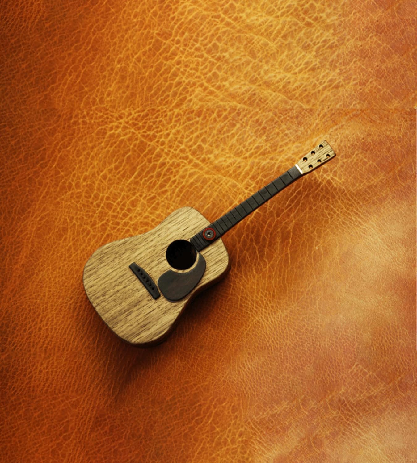 Custom Wood Guitar Pick Holder for Gift - Personalized Guitar Pick Case for Acoustic Guitar Electric Guitar Bass Ukulele (standard)