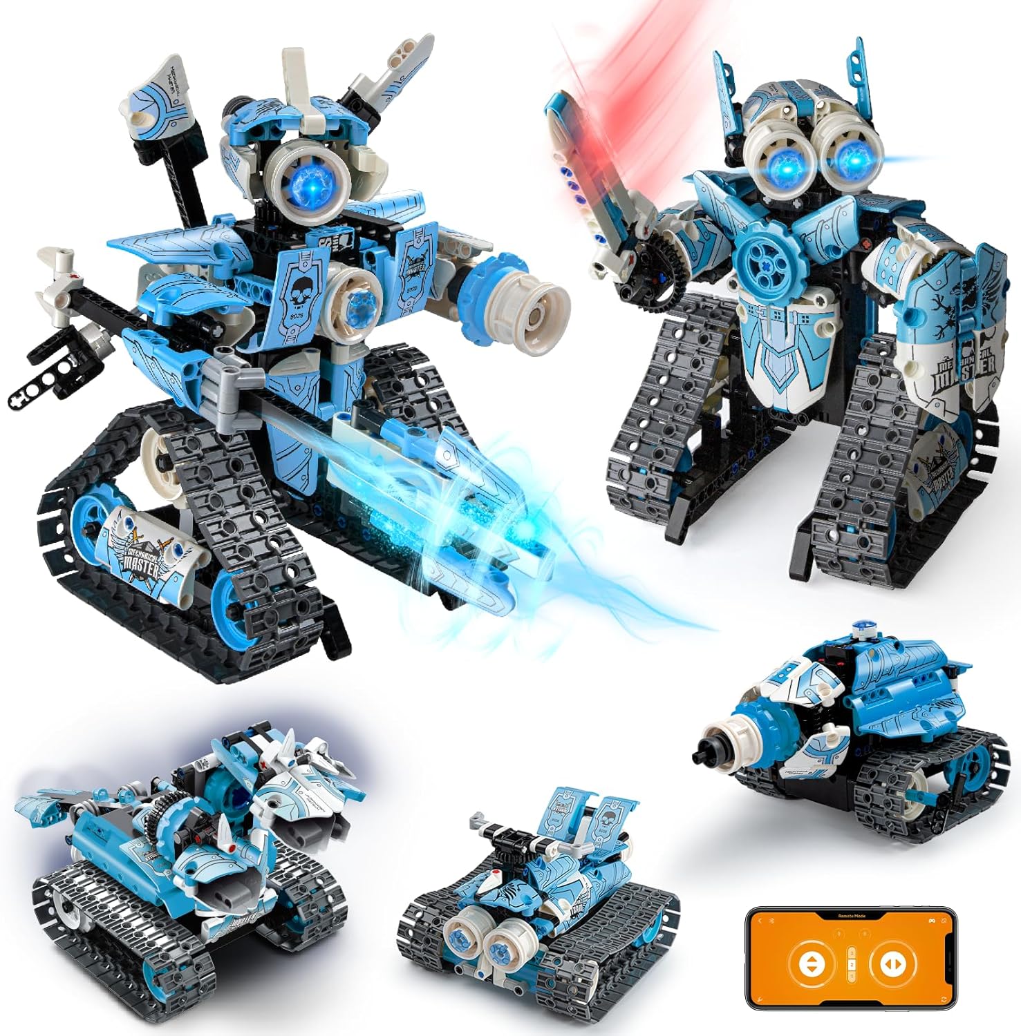Opmind 3 IN 1 STEM Zeus/Poseidon Robot Toys Building Kit