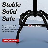 Vista 8 de Taburete de tienda con respaldo, taburete de garaje mecánico para taller, taburetes de tienda ajustables, taburetes acolchados para banco de trabajo