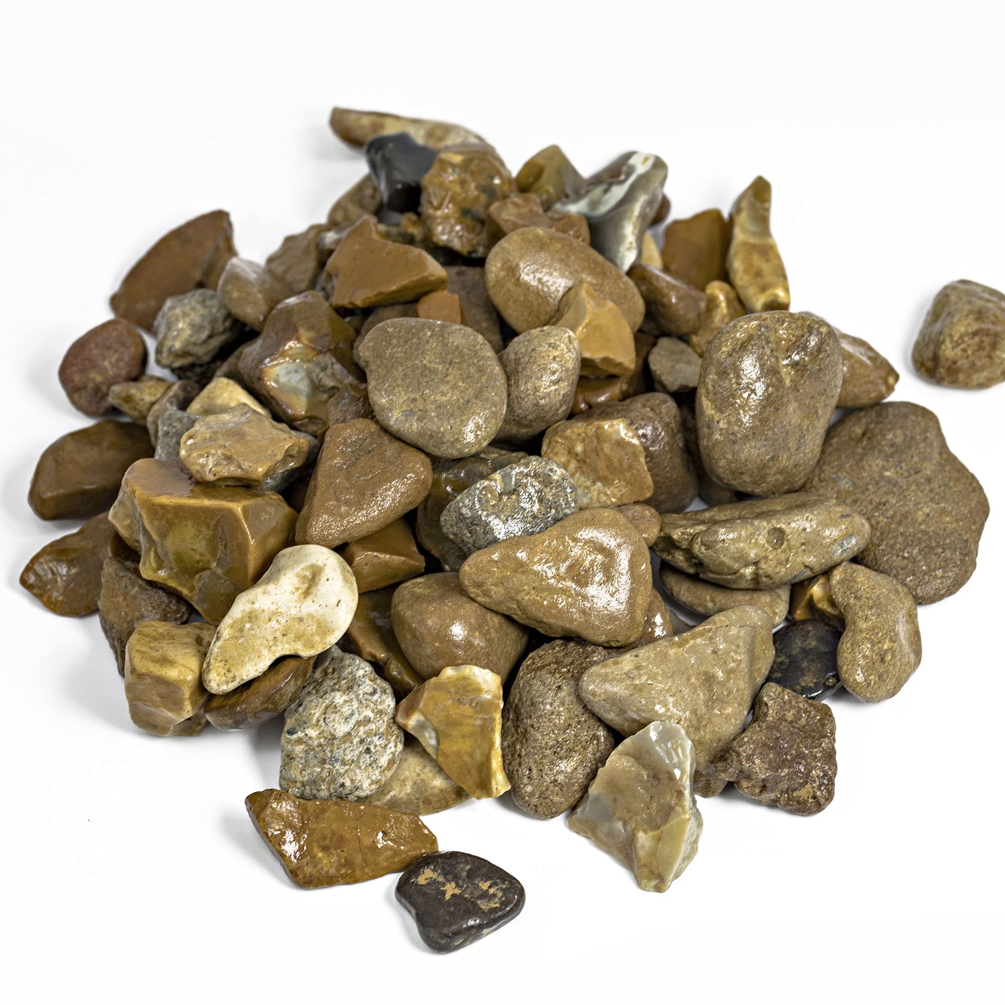 Jamieson Brothers20mm Golden Decorative Garden Gravel Approx. 25kg Ideal For Landscaping, Rockeries, Pot Topping, Paths & Driveways