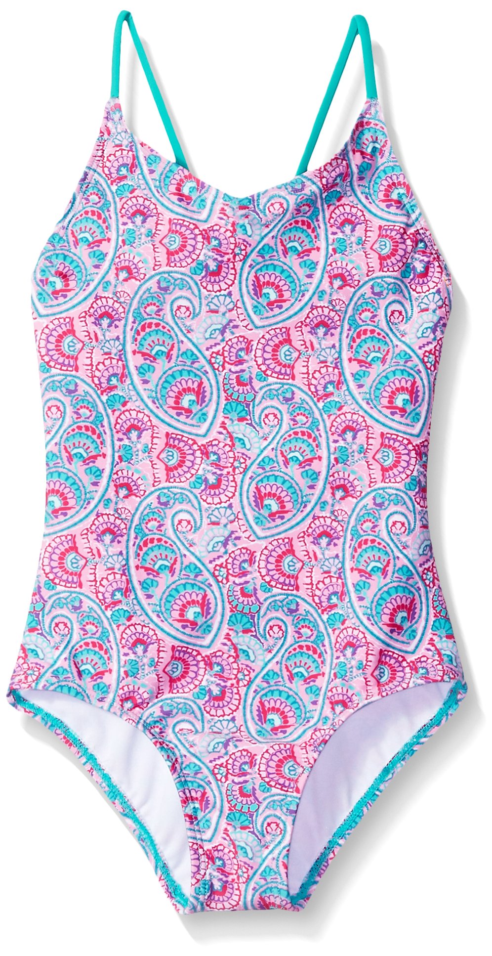 Girl's Sundance Paisley Beach Sport 1-Piece Swimsuit One Piece Swimsuit