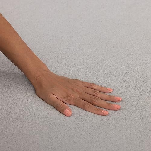 Miniatura 5 de Beautyrest Black Diamond - Cubrecolchón de espuma viscoelástica para aliviar la presión, tamaño California King, 3 pulgadas, color gris