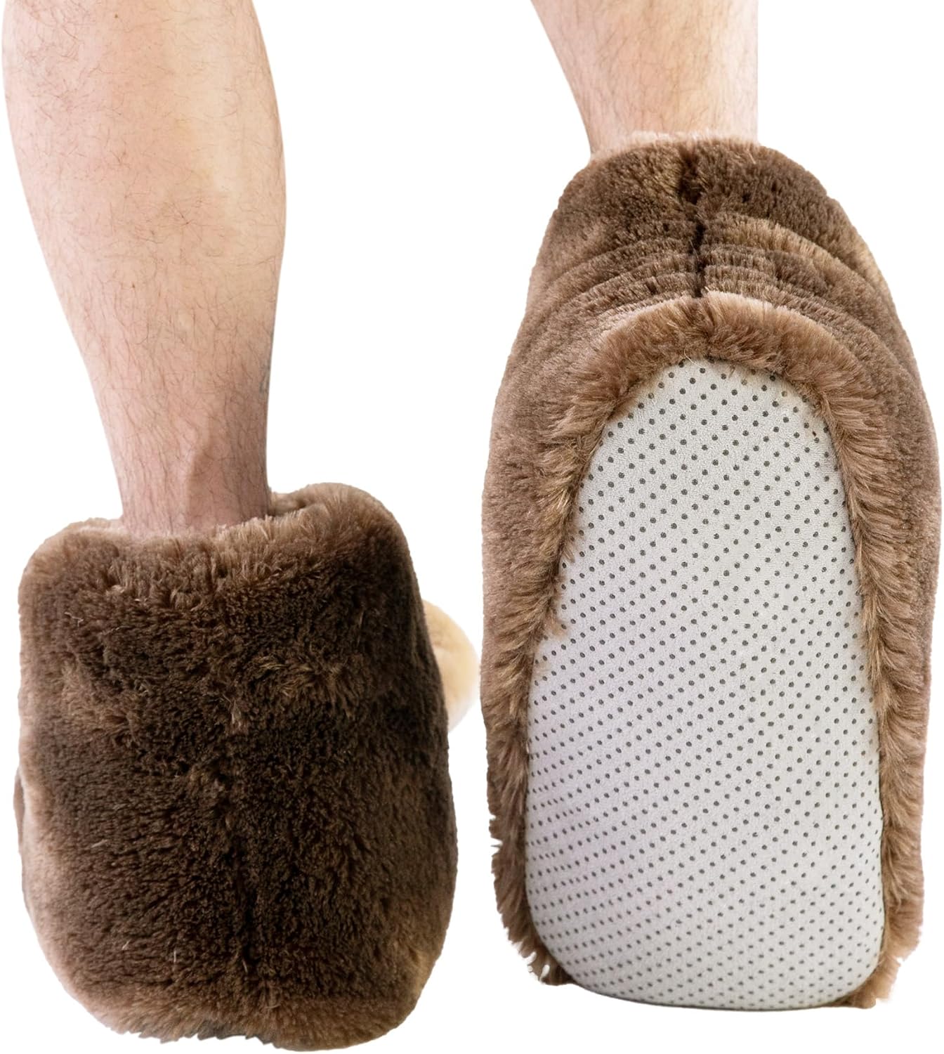 Lazy One Animal Critter Slippers for Kids and Adults, Cute and Cozy Slippers - Image 4