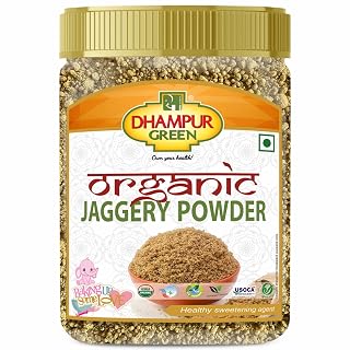 Dhampure Speciality Organic Jaggery Powder, 750G (250Gx3) | Desi Gur Shakkar Powder | Source Of Minerals | Healthier Substitute For White Sugar | Free From Chemical Fertilizers, Preservatives | Crushed Granular | Nutrient Rich Organic Gud Powder | Traditional Natural Sweetener For Tea, Coffee, Milk & Sweets (Pack of 3)