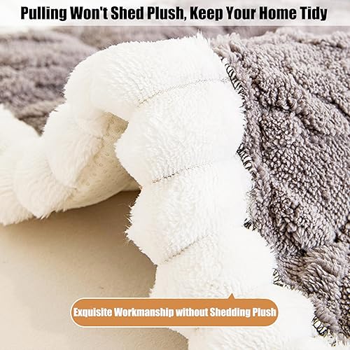 Miniatura 5 de Funda de sofá lavable para perros, fundas antideslizantes de felpa para sofá de 3 cojines, fundas de cojín para perros grandes, aptas para mascotas,