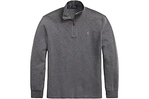 Ralph Lauren Estate-Rib Quarter Zip Pullover EssentialSweatshirt