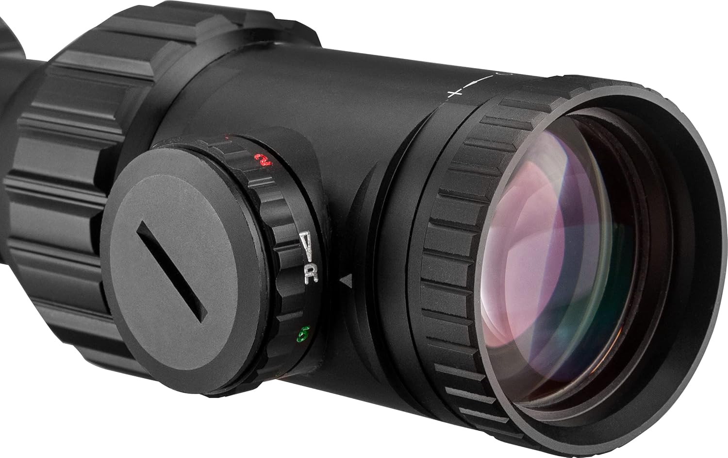 Barska Level Rifle Scope with FMC Lens and Illuminated Mil-Dot Reticle, 30mm Tube