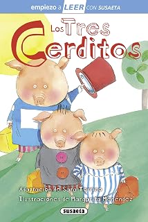 Los Tres Cerditos Empiezo a Leer 6-7 Años Letra Ligada