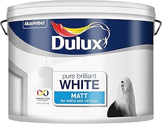 Dulux Matt Paint, 10 L - White