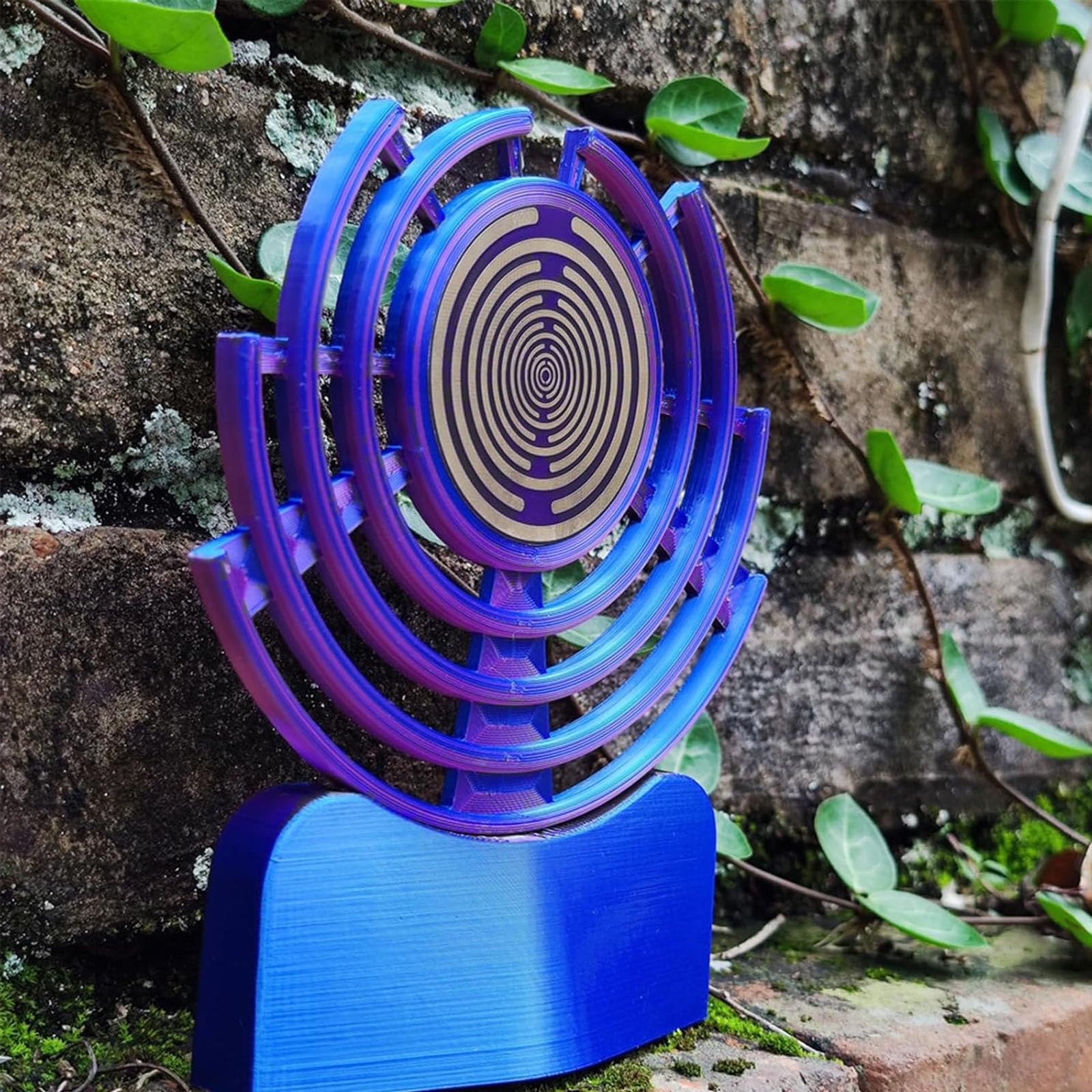 Tesla-Spule Mit Multiwellen-Oszillator, Tesla-MWO-Polarisationsscheibe, Qi-Feldgenerator, Durchmesser 5 Cm/10 cm, Für Meditation, Spirituelle Darstellungen, Taoistische Kultur