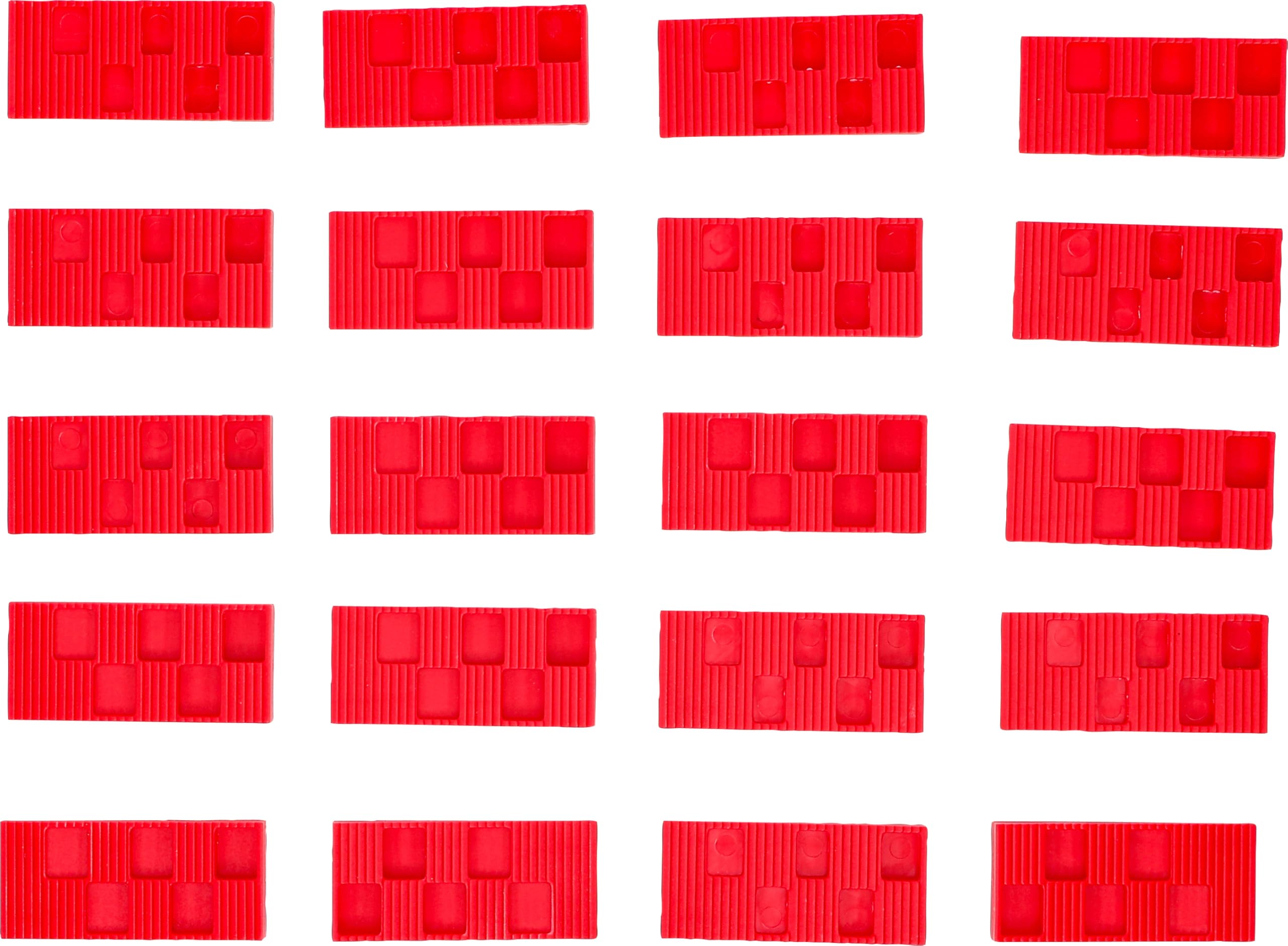 BGS Diy 80716 | Serie di cunei di montaggio universali | plastica | 20 pz.