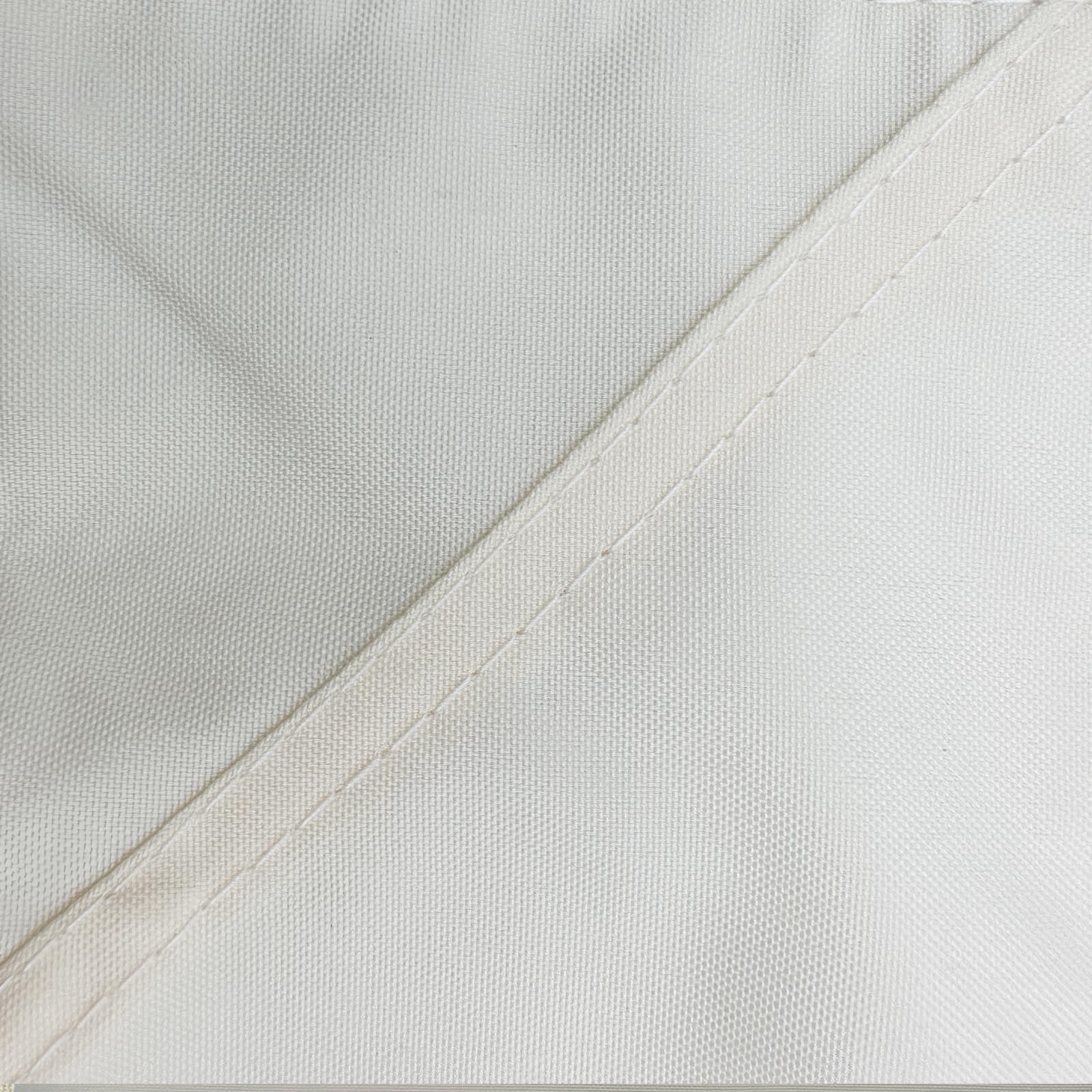 Copertura di ricambio per gazebo, 3 x 3 m, 160 g/m², color crema, per esterni, gazebo impermeabile, con copertura per tetto a due piani, tenda di ricambio per patio, tenda da giardino (solo sopra)
