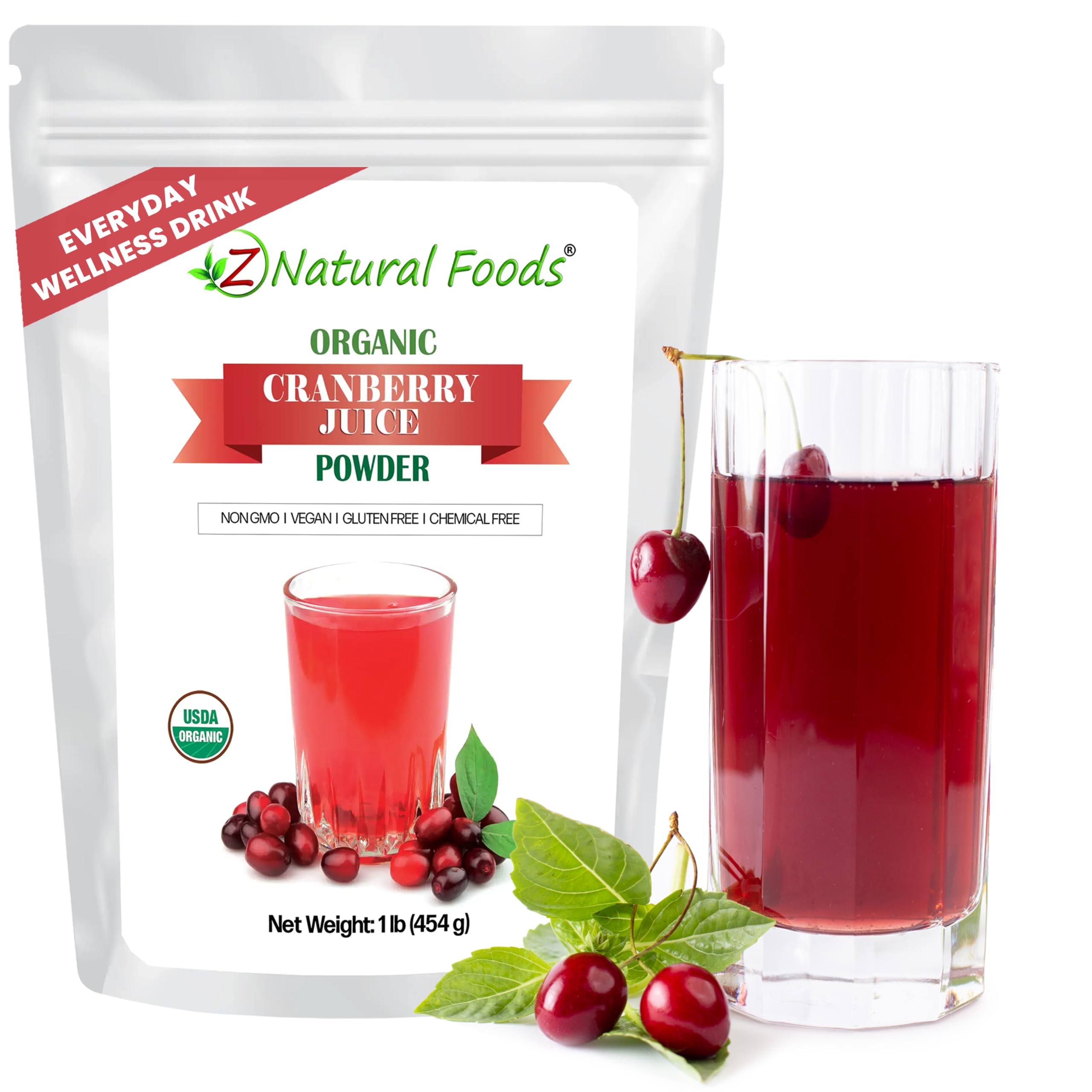 Z Natural Foods Organic Cranberry Juice Powder