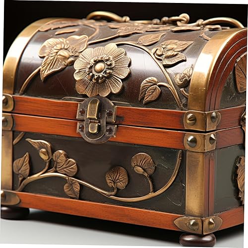 Miniatura 6 de Zerodeko 30 piezas de hebilla antigua, cerrojo con cerrojo, caja de madera, caja de madera, pestillo de madera, pestillo de cerradura de puerta,