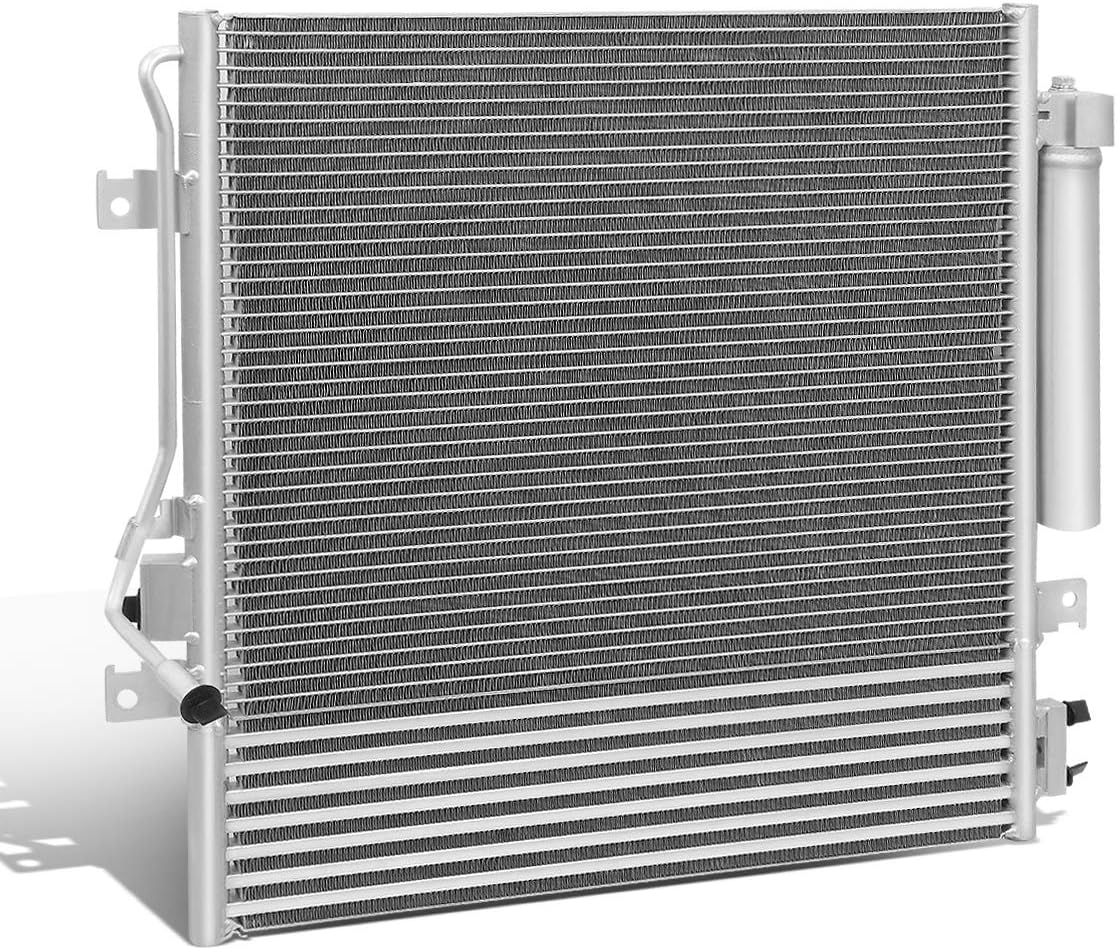 Auto Dynasty 3664 Aluminum A/C Condenser Compatible with Dodge Nitro Jeep Liberty 3.7L 4.0L 07-12