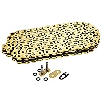 Vista 12 de NICHE Cadena de Anillo en X 520 Dorada 84 Eslabones con Eslabón Maestro de Conexión
