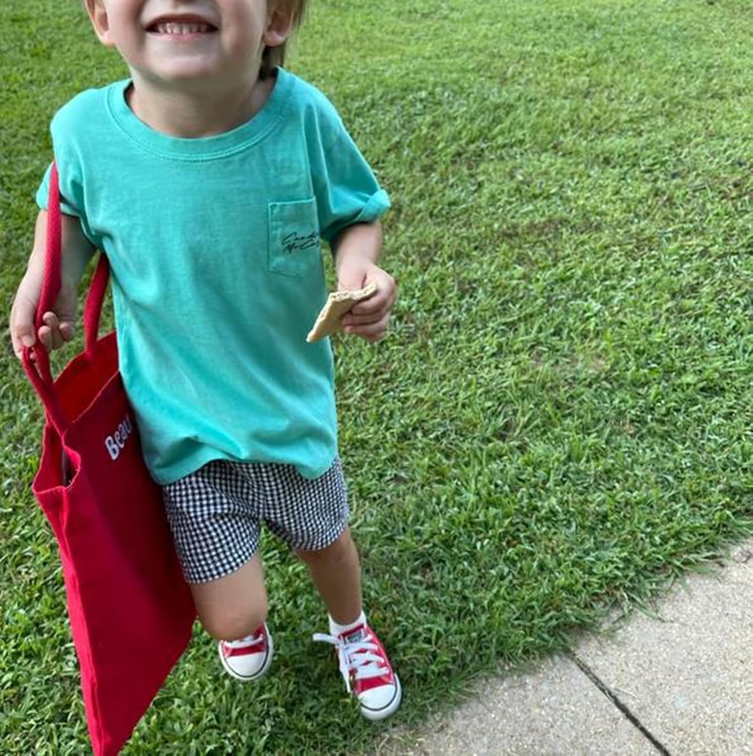 Karuedoo Toddler Baby Boy Girl Shorts Gingham Plaid/Seersucker Shorts Summer Casual Elastic Waist Shorts Pants Bottoms - Image 2