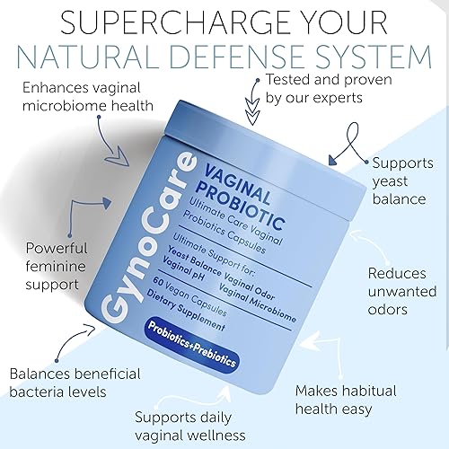 Miniatura 4 de Probióticos vaginales para mujeres equilibrio del pH | Prebióticos y probióticos para mujeres | Bienestar de la mujer para la salud vaginal | Alivio