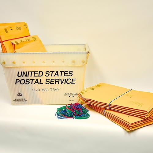 Miniatura 19 de Upgrade Office Supply UPG23454 Bandas de goma, varios tamaños y colores, bolsa de 1 libra, EE. UU