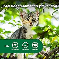 Vista 3 de Tratamiento y prevención de pulgas recomendado por veterinarios Advantage II Kitten Gatos de 2 a 5 lb. Suministro para 2 meses