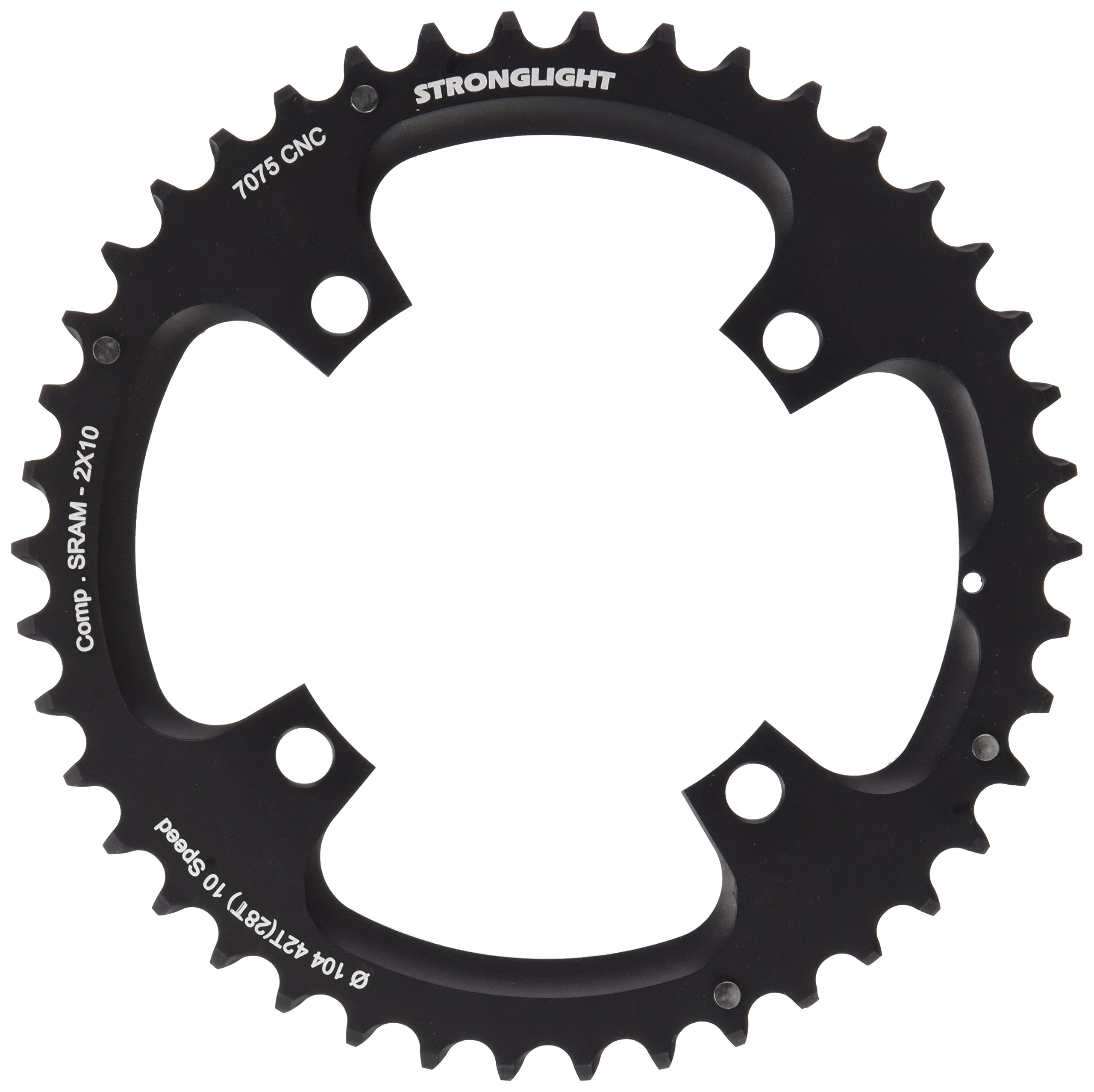 Stronglight Kettenblatt MTB 104/64 2x10 - Plato. Unisex Adulto