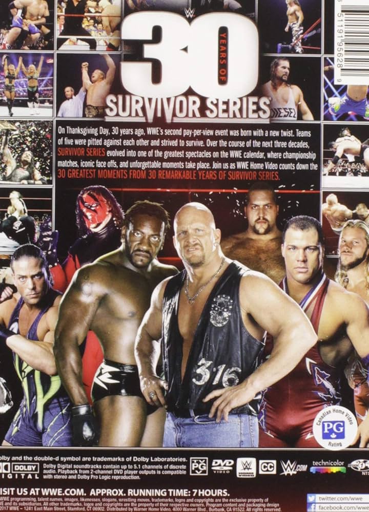Amazon.com: WWE: 30 Years of Survivor Series (DVD) : The
