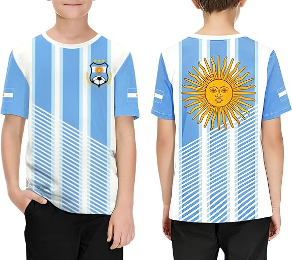 Boys Girls Soccer Jerseys Football Training Shirt for Youth Sports Fans