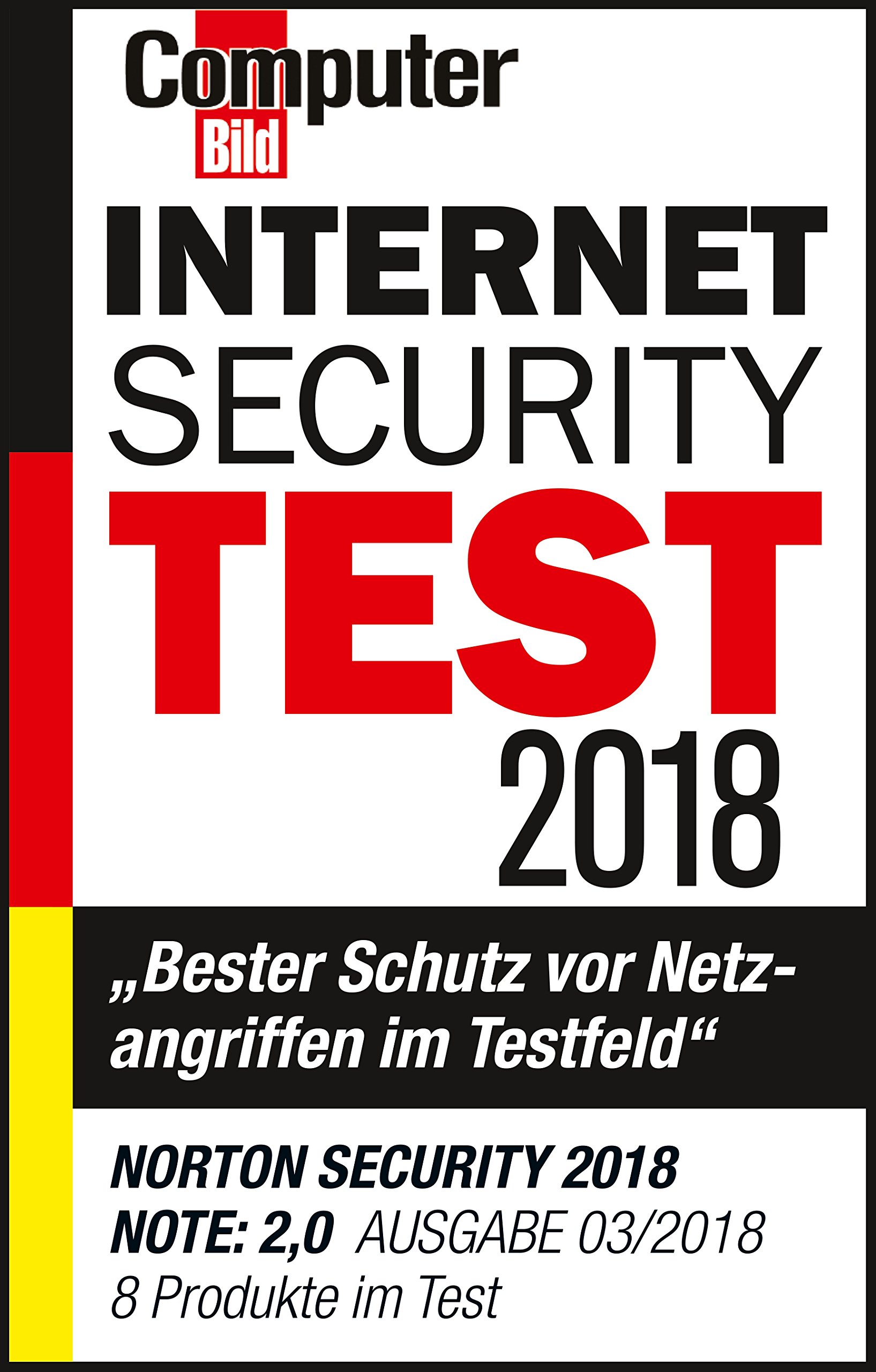 Norton Security Premium 2018 | 10 Geräte | 1 Jahr | PC/Mac/iOS/Android | Download