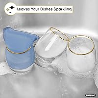 Vista 5 de Superio Miracle - Esponjas de microfibra para cocina, antiarañazos, limpieza multiusos de platos, ollas, sartenes y encimeras, lavable a máquina