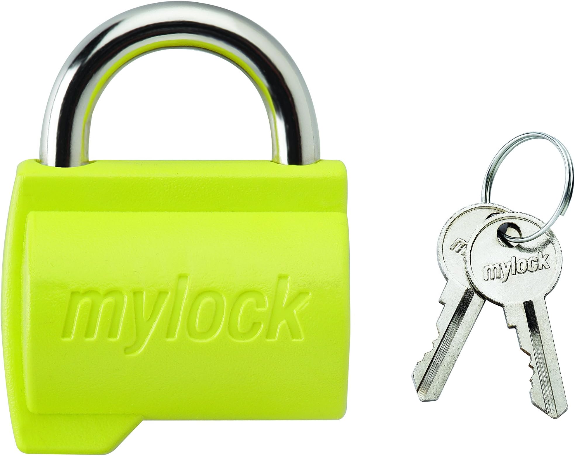 Godrej Locking Solutions and SystemsLocks I Mylock Candy I Bag Lock I 2 Keys I ABS Body I Citrus Green