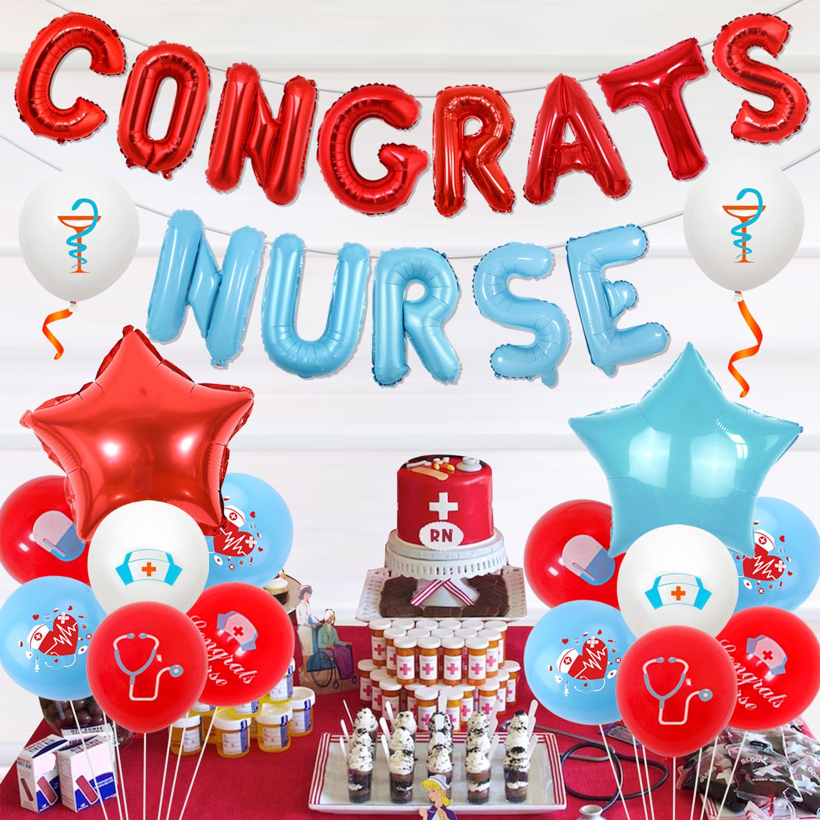 Nursing School Graduation Decorations Big Dot Of Happiness Nurse