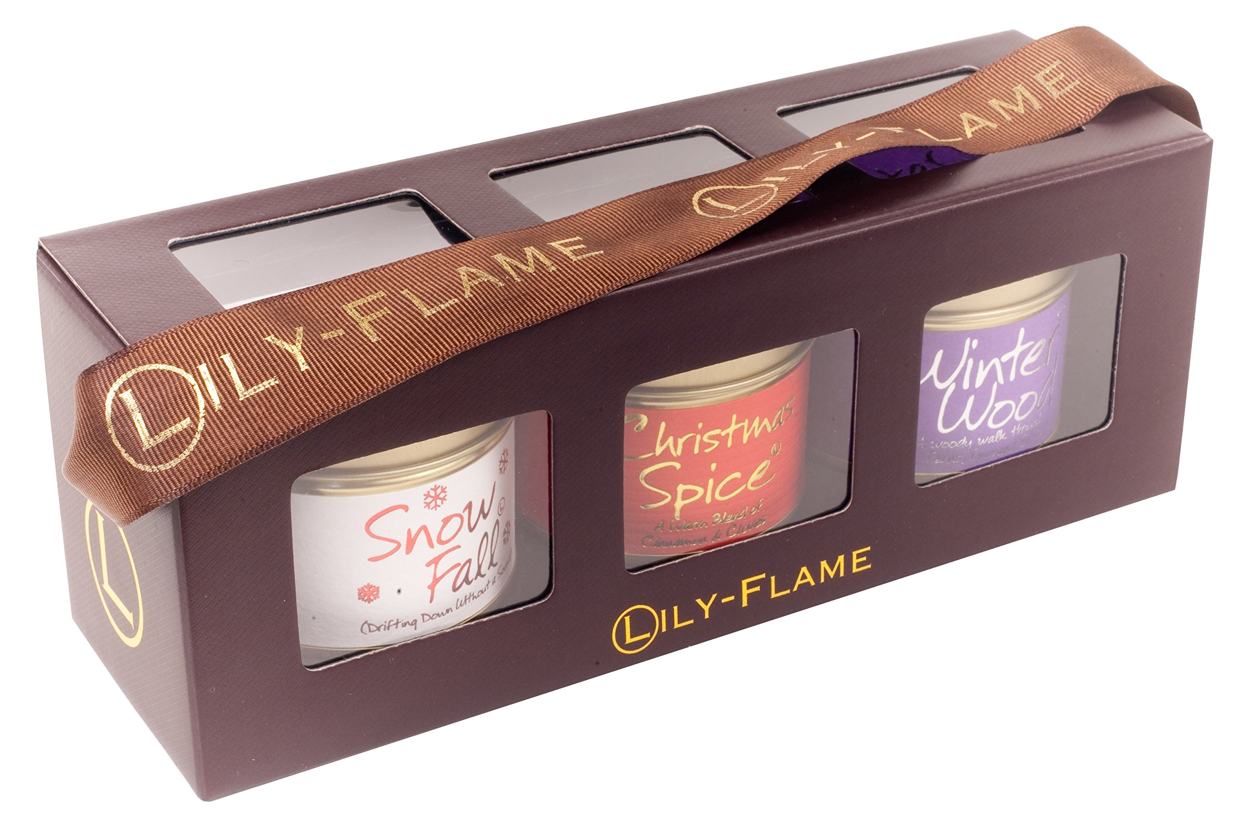 Lily-Flame Christmas 1 Mini Tins, Multi-colour