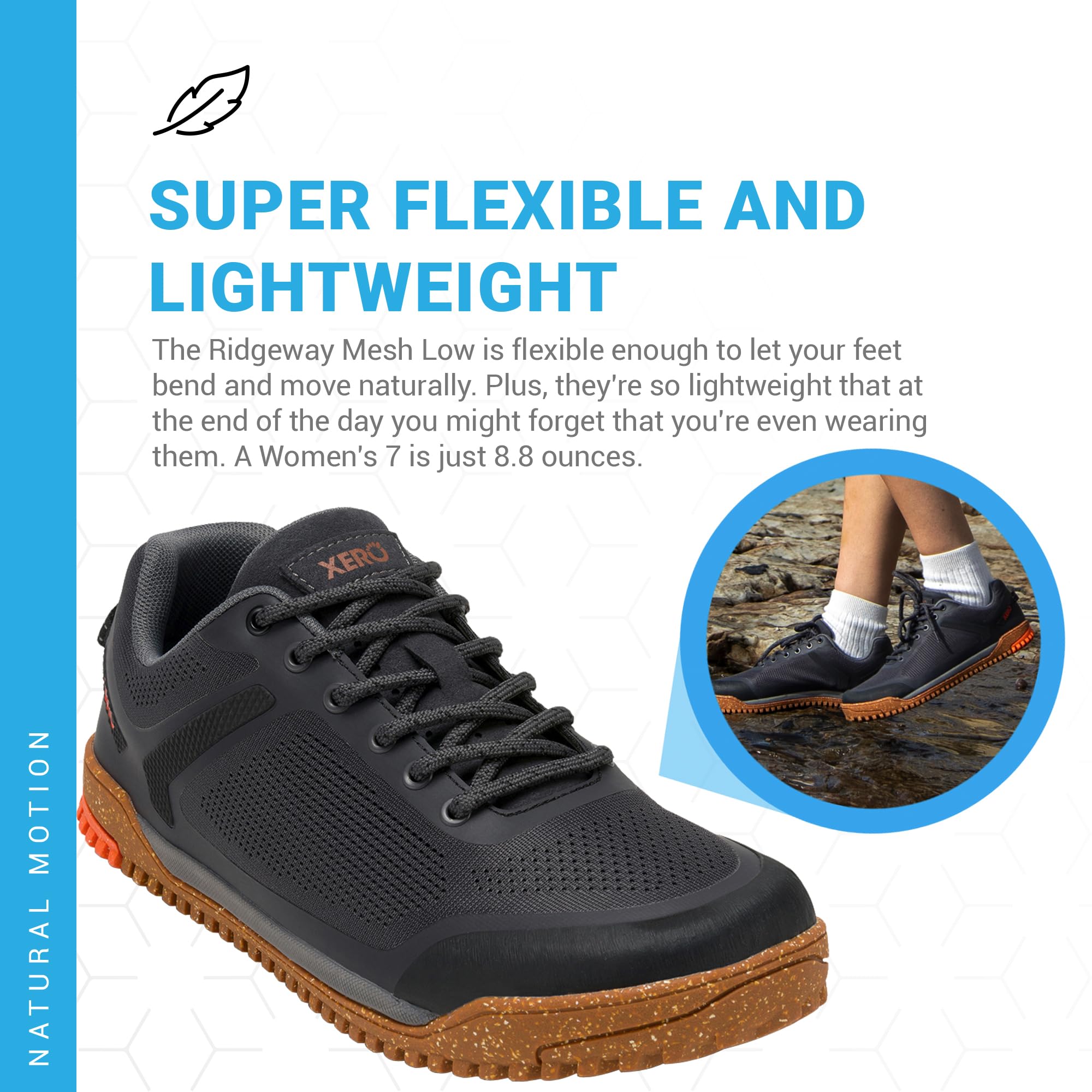 Xero Shoes Ridgeway Mesh Low Scarpe da Trekking multiusoDonna