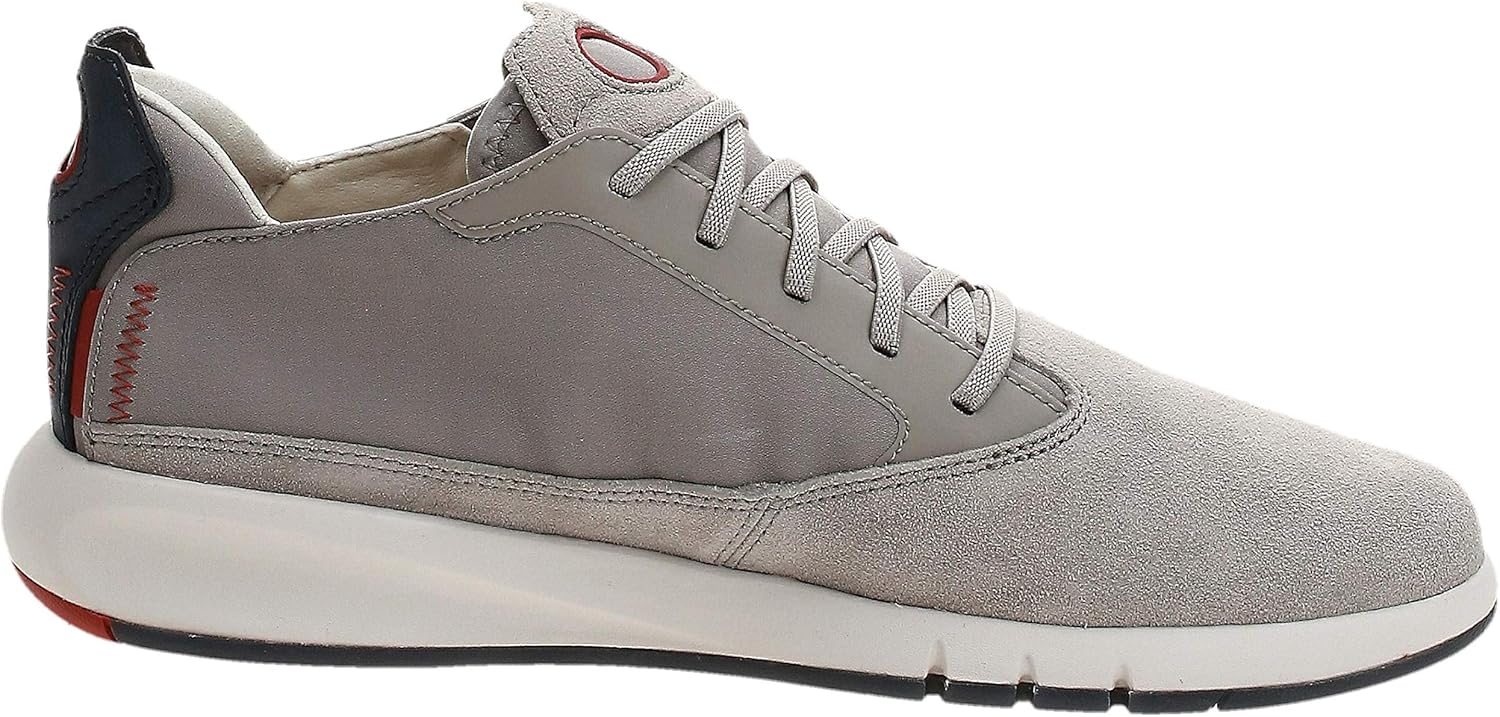 Geox U AERANTIS, Mens Sneakers, Grey (Rock C5097), 6.5 UK (40 EU)