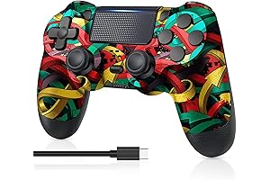 PS4 Controller with Wireless Operations and Enhanced Features