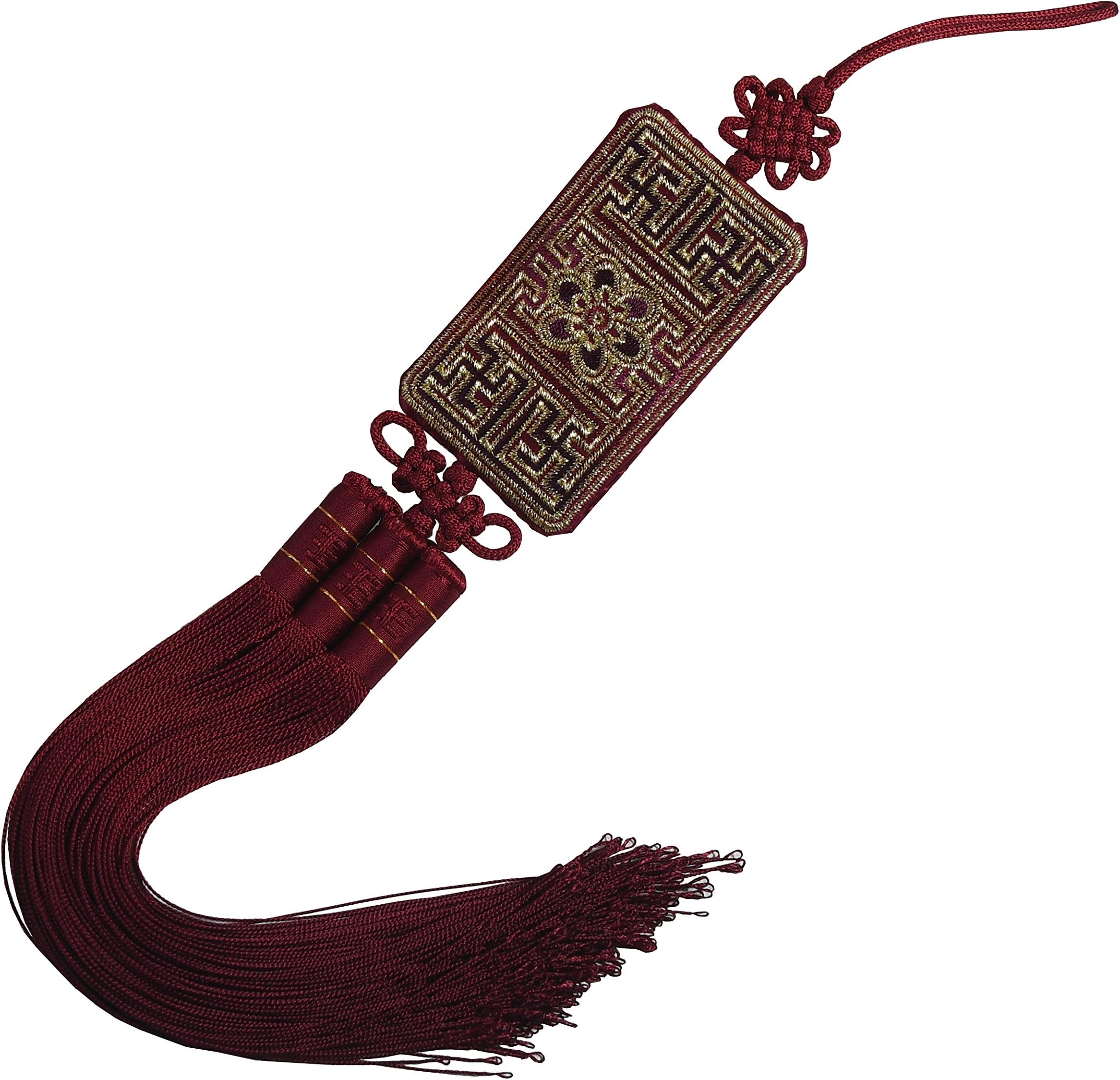 Norigae Korean Traditional Hanbok Handmade Fashion Tassel for Women 노리개 N035 Purple